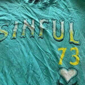 Sinful Tshirt with Wings